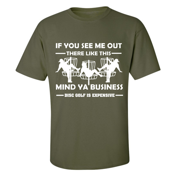 Disc Golf T Shirt STRIPPER MAN DiscGolf Funny Discgolfing Discgolfer Shirt - Picture 7 of 16